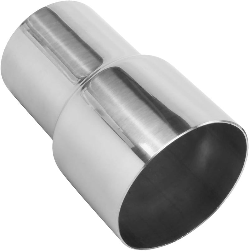 GESEXI Exhaust Adapter Connector 2"ID to 2.5"ID，Exhaust Adapter Total Length 4 "Stainless Steel Polished. - Image 1